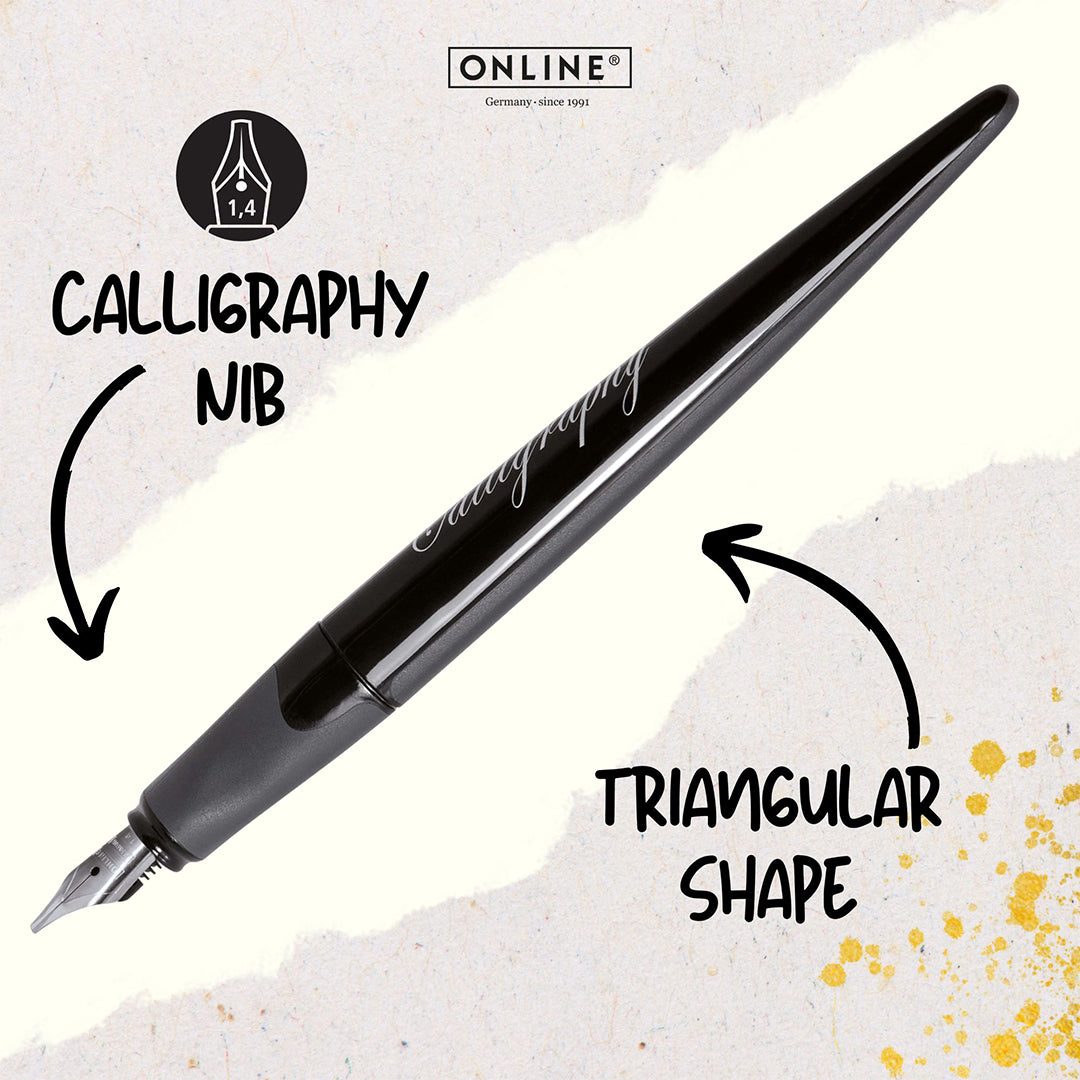 ONLINE Air Calligraphy fountain pen Black
