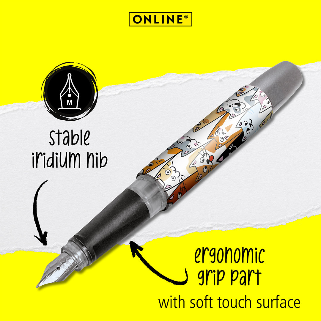 ONLINE Campus Fountain Pen Fluffy Cats