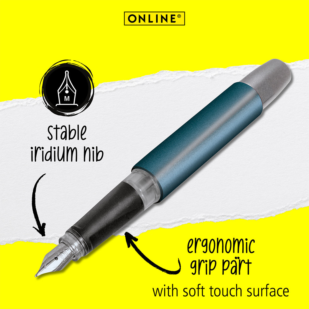ONLINE Campus Fountain Pen Petrol
