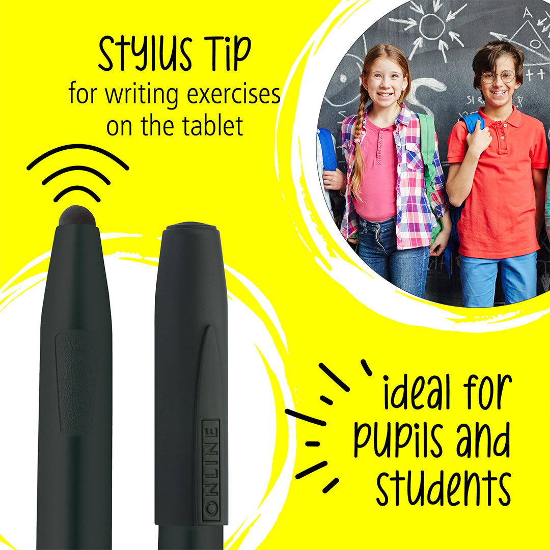 ONLINE Switch Expert Fountain Pen with Stylus Tip Black