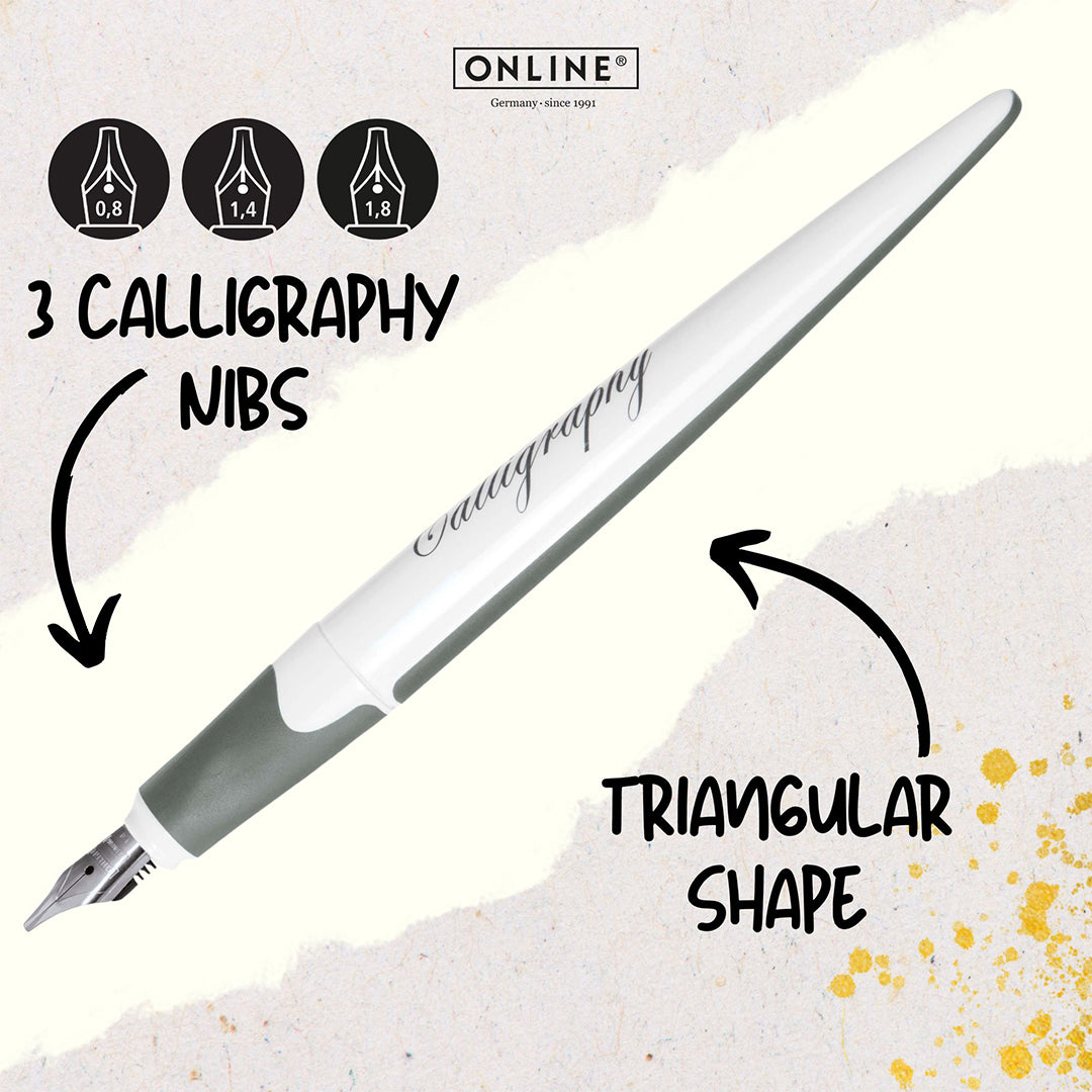 ONLINE Air Best Writer Calligraphy Gift Set White