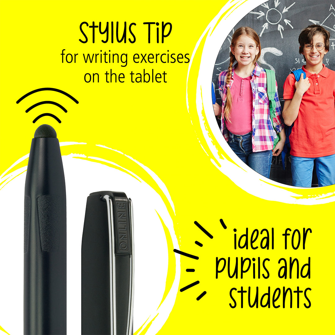 ONLINE Switch Plus Fountain Pen with Stylus Tip Black