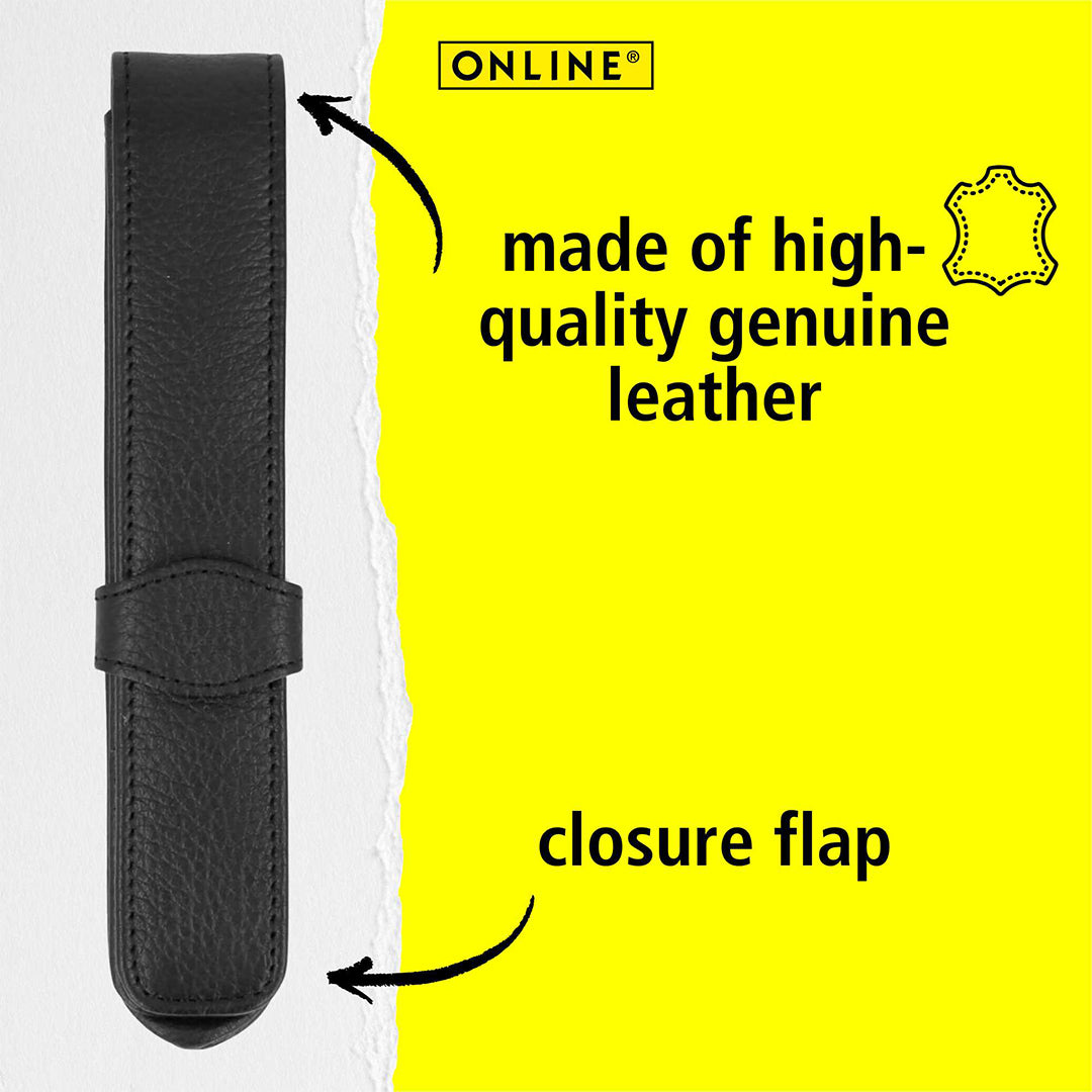 ONLINE Leather 1-Pen Case