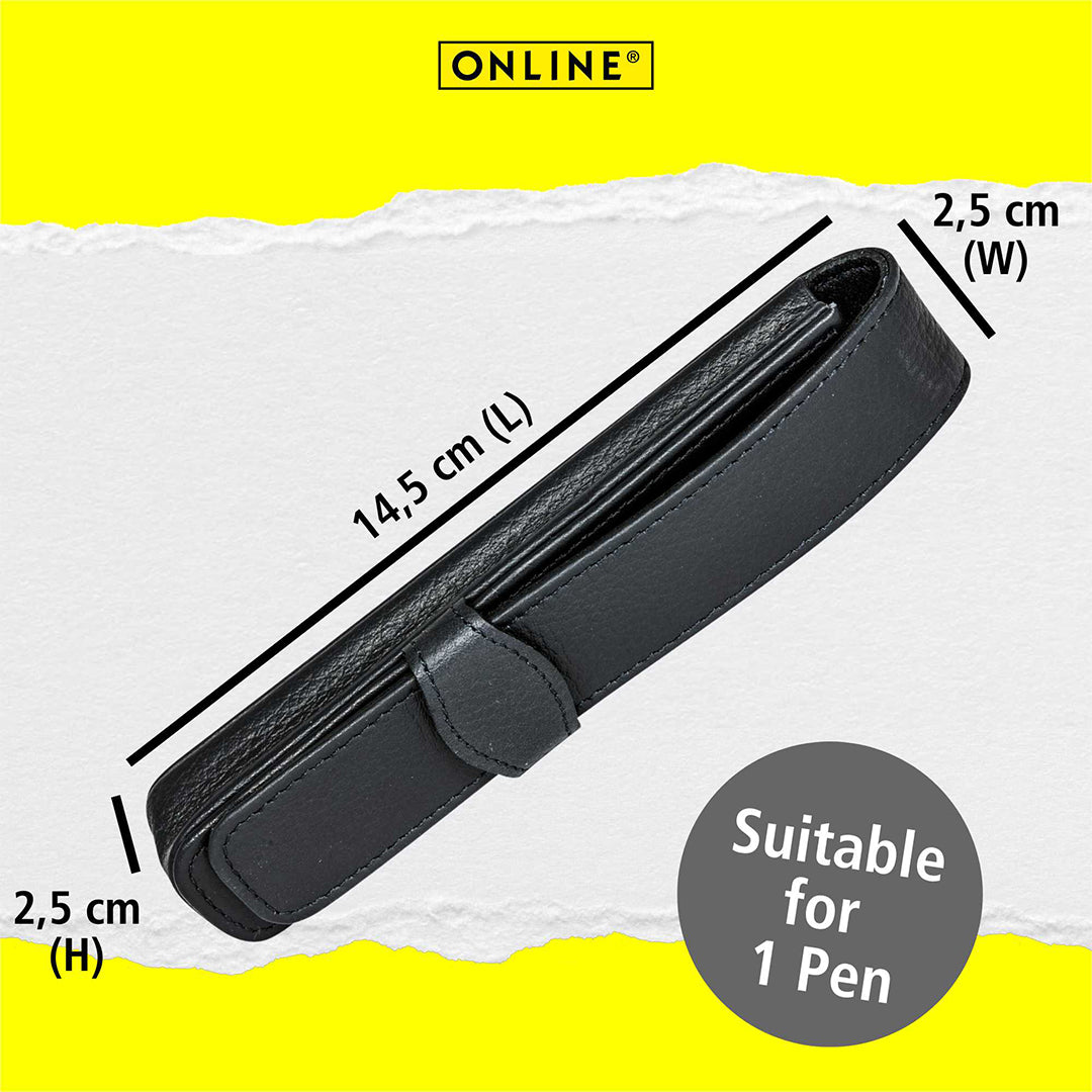 ONLINE Leather 1-Pen Case