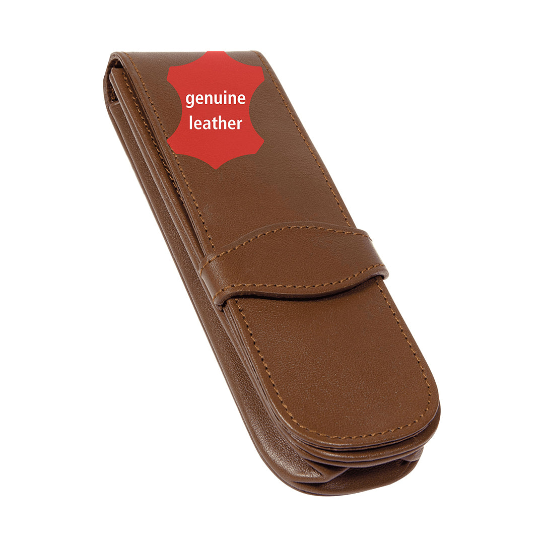 ONLINE Modern Leather 2-Pen Case