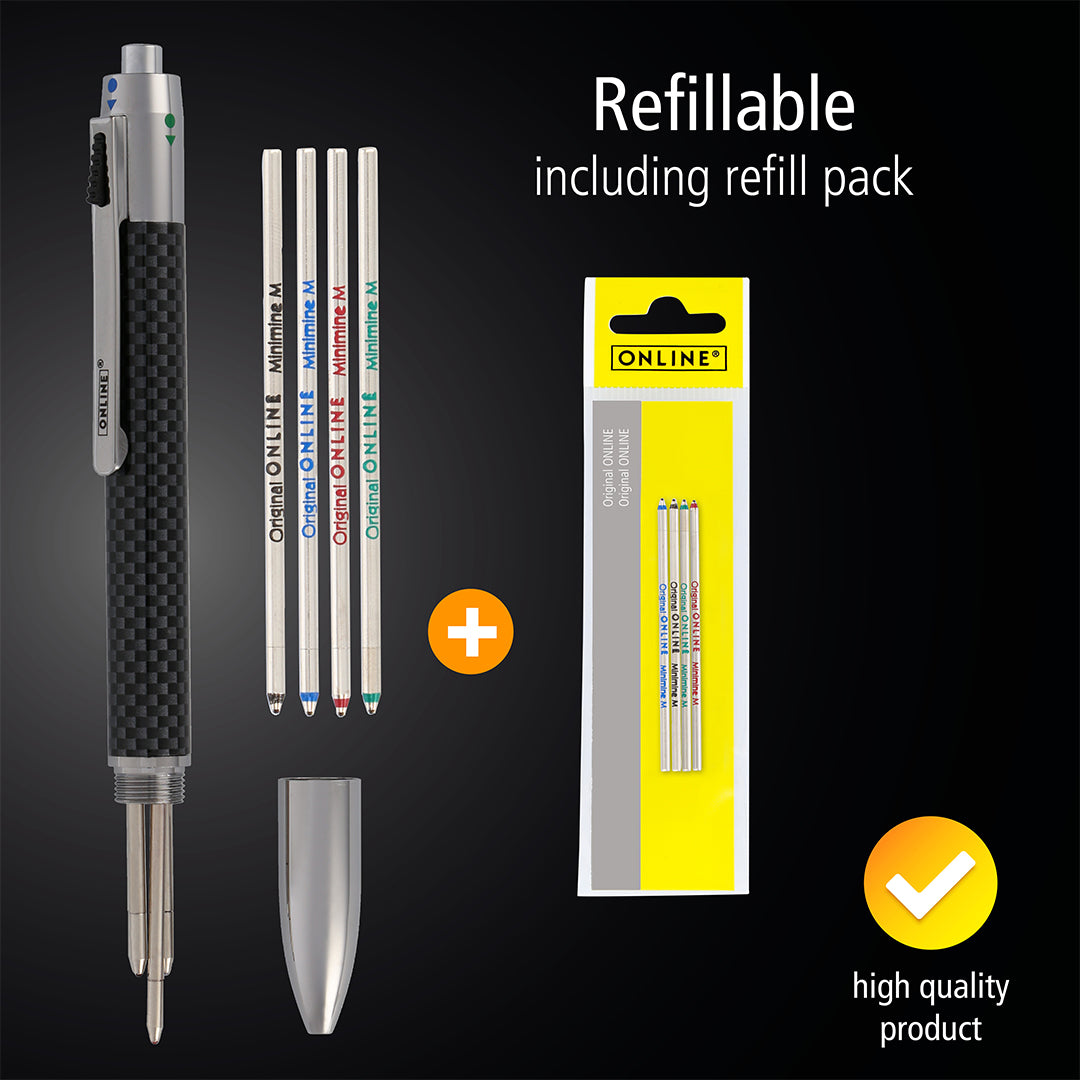 ONLINE Metal 4-colour-Ballpen