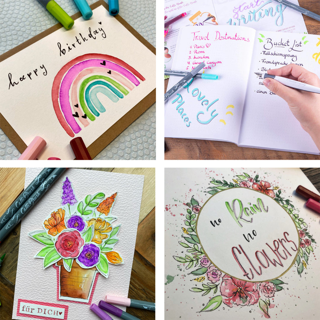 ONLINE Handlettering Calligraphy Pen Set of 10