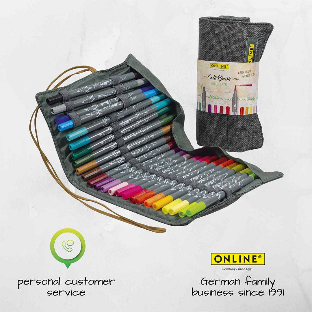 ONLINE Calligraphy Brush Gift Set of 24