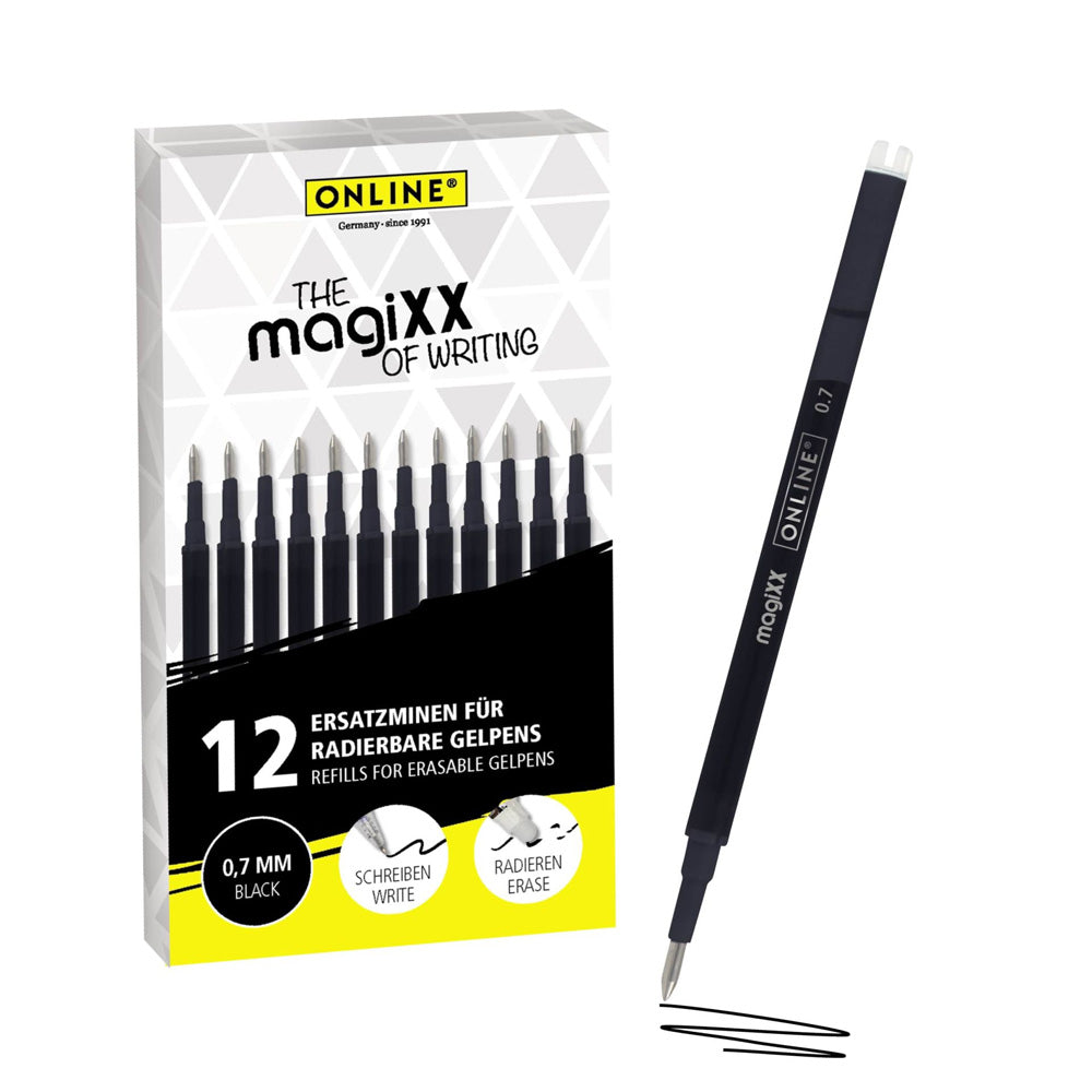 ONLINE magiXX Erasable Gel Pen Refill Set of 12