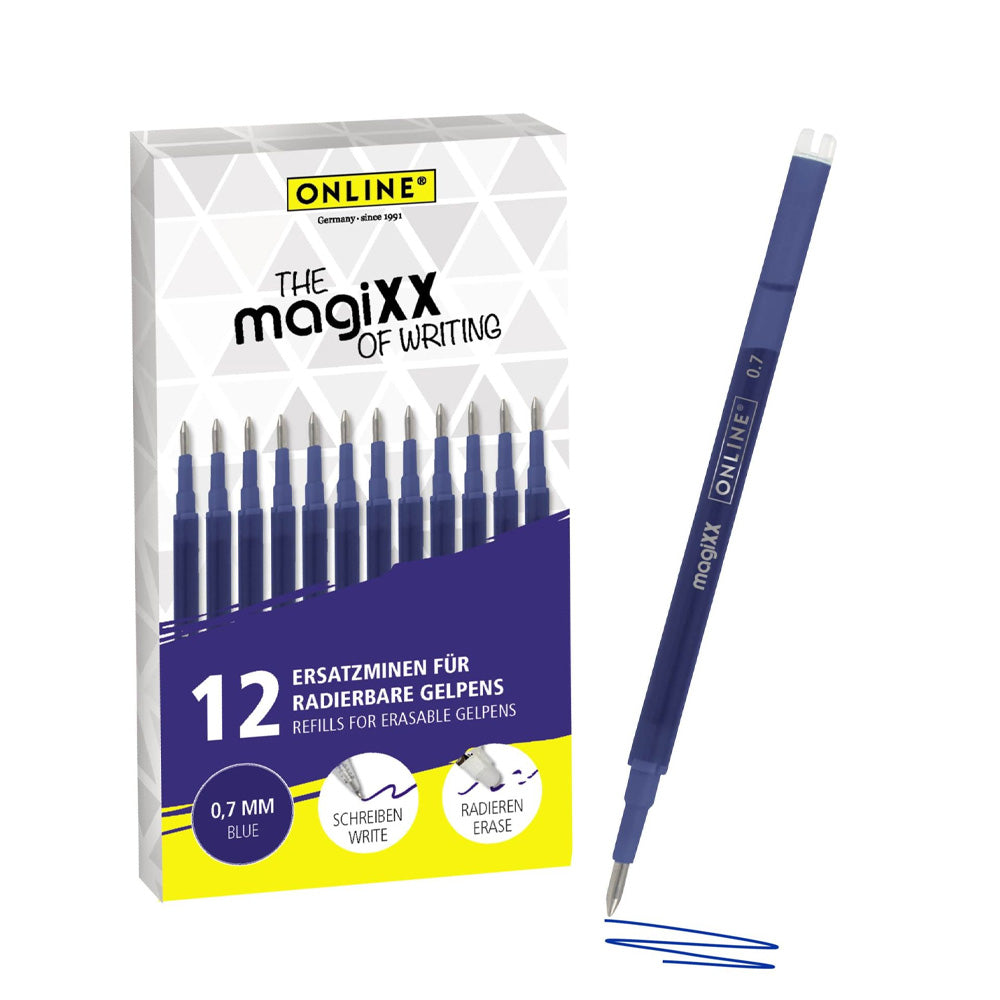 ONLINE magiXX Erasable Gel Pen Refill Set of 12