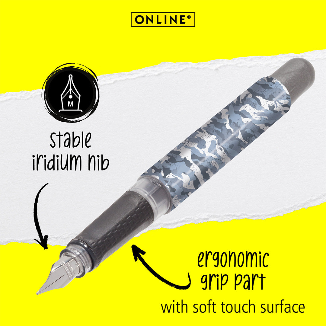 ONLINE College Fountain Pen Camouflage