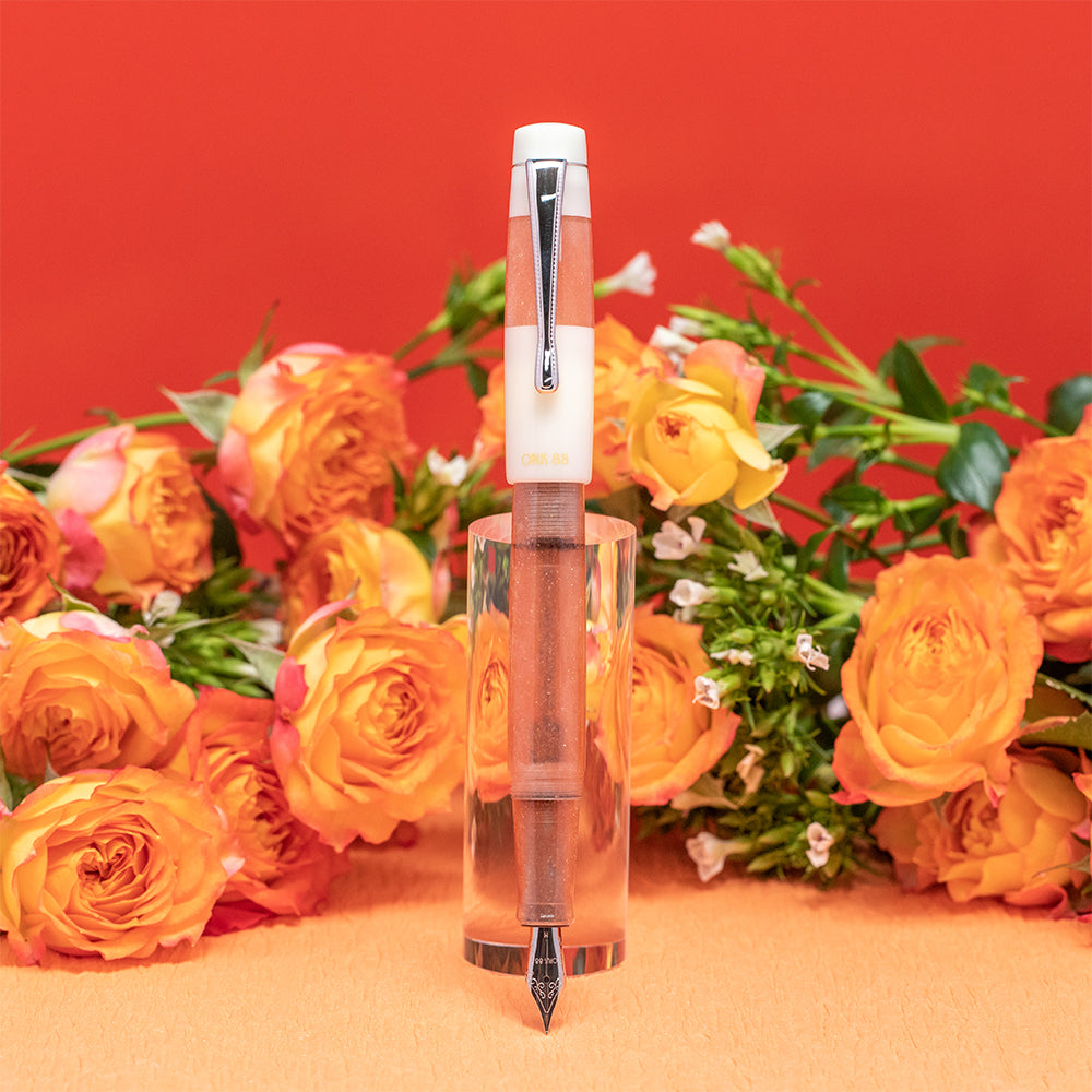 Opus 88 Koloro Eye Dropper Fountain Pen Pink by Opus 88 at Cult Pens