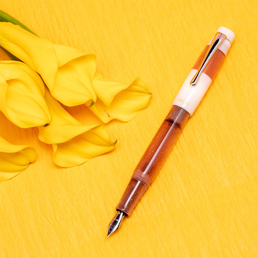 Opus 88 Koloro Eye Dropper Fountain Pen Pink by Opus 88 at Cult Pens