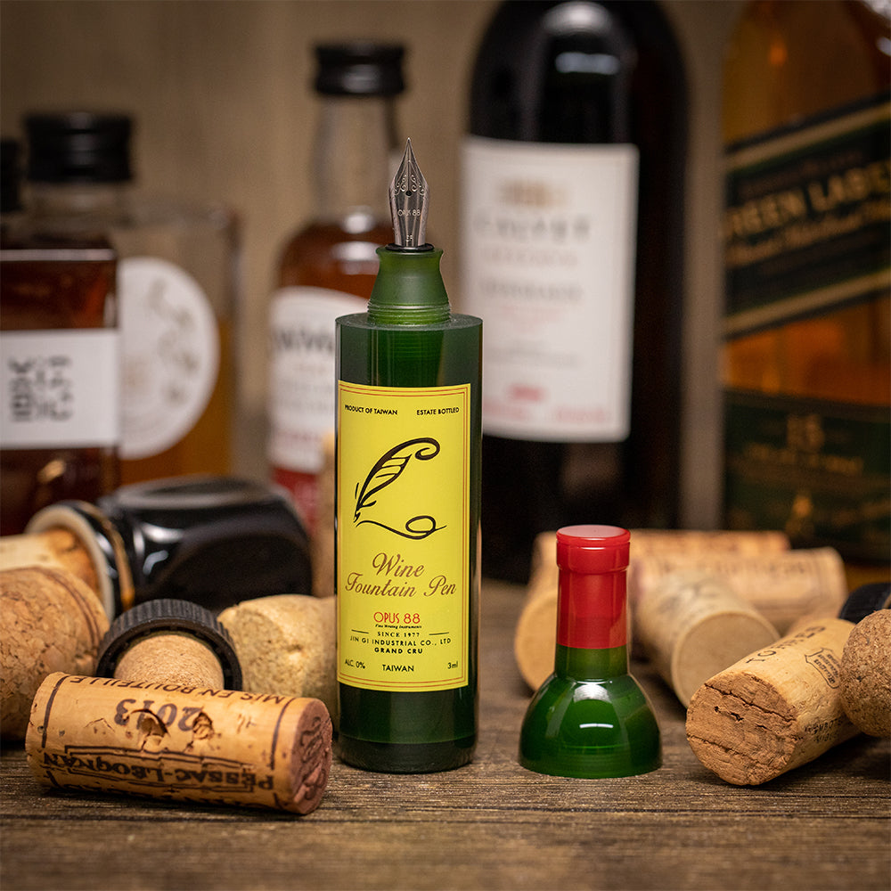 Opus 88 Wine Bottle Fountain Pen Special Edition by Opus 88 at Cult Pens