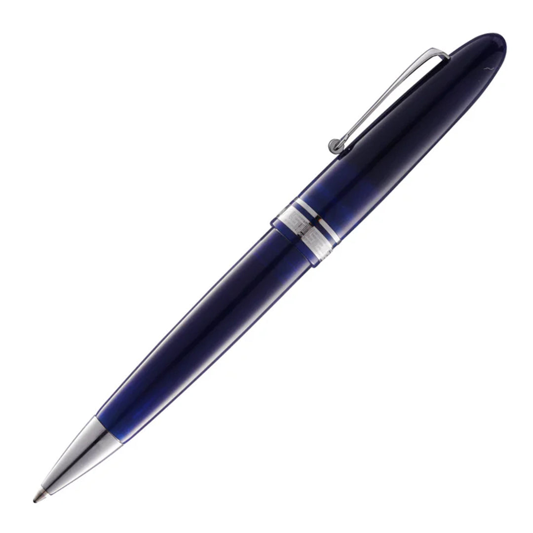 Omas Ogiva Blu Ballpoint Silver Trim