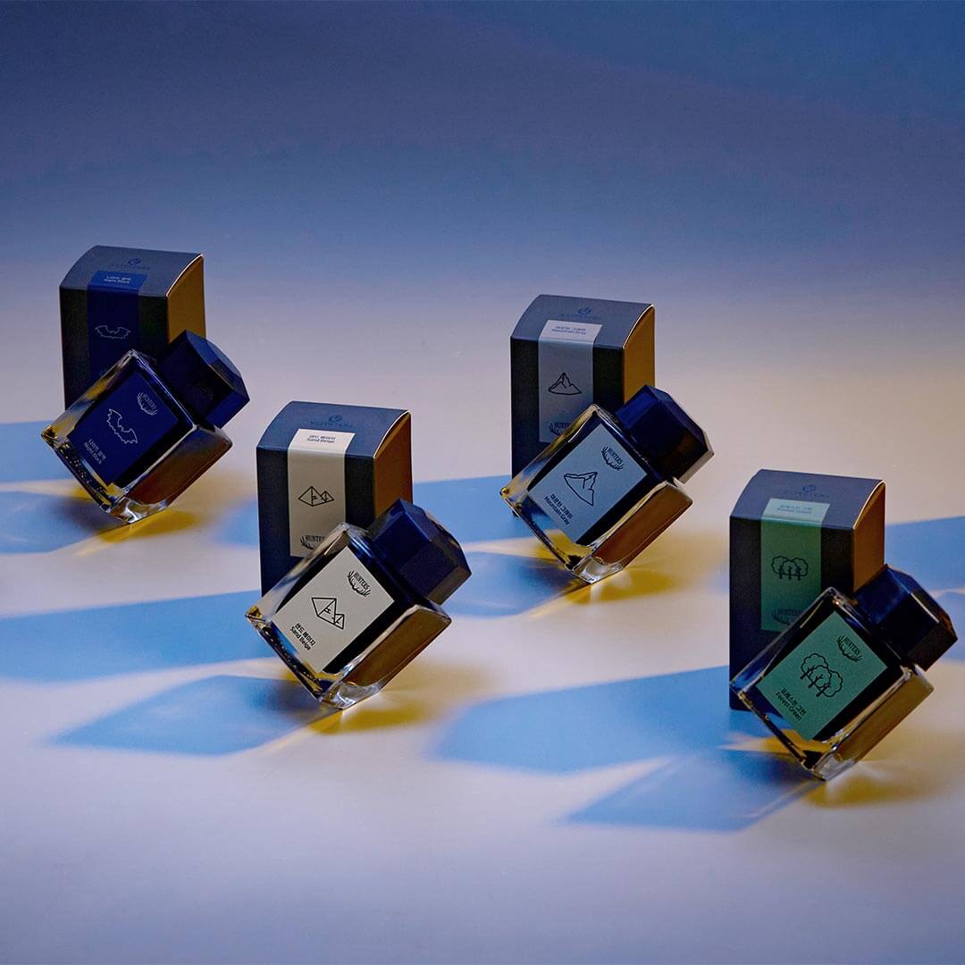 3 Oysters Hunters Ink Bottle 38ml by 3 Oysters at Cult Pens