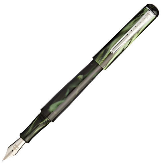 Tom Hessin Charles Collection Fountain Pen Highland Green