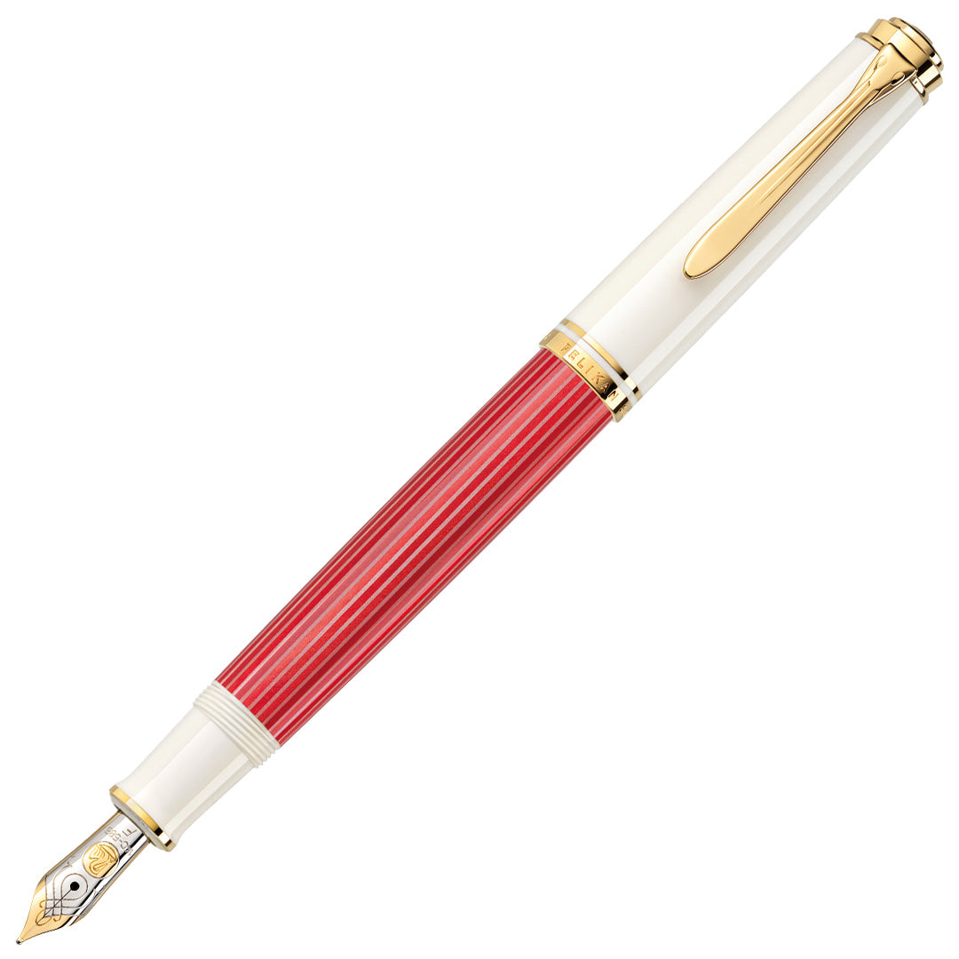Pelikan Souveran M600 Fountain Pen Red-White