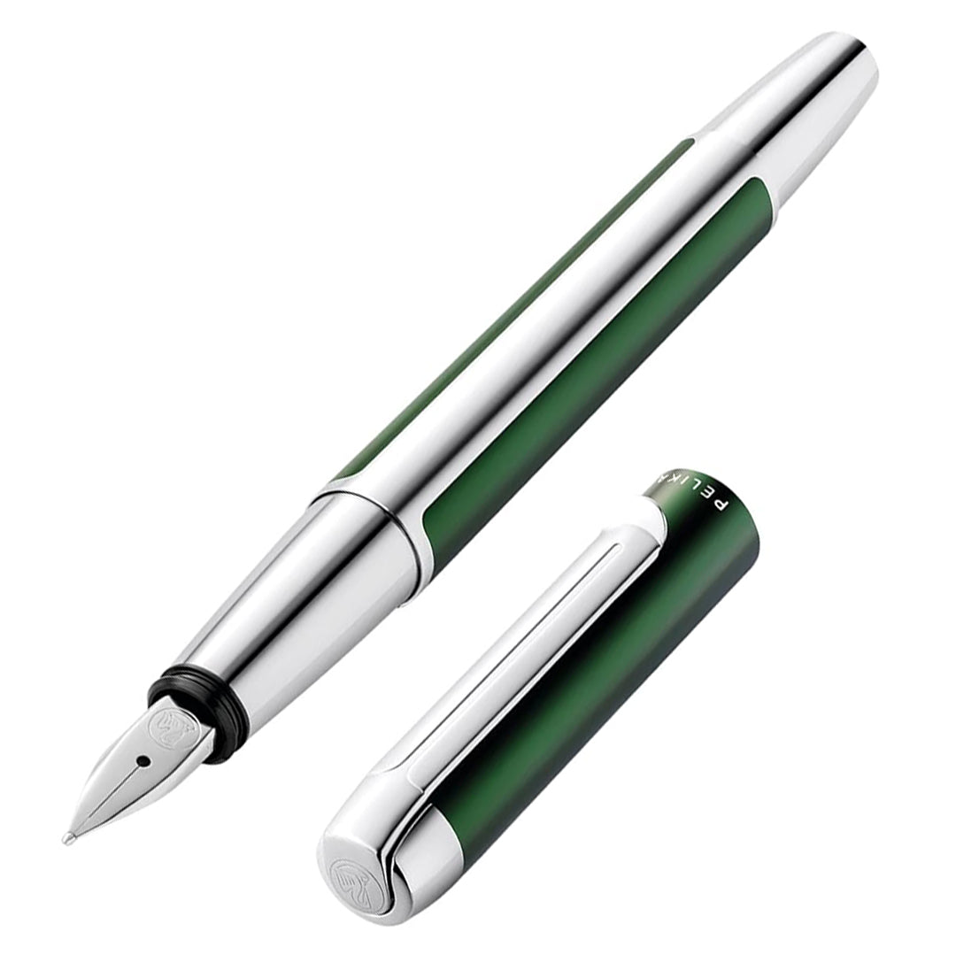 Pelikan Pura Fountain Pen Deep Green