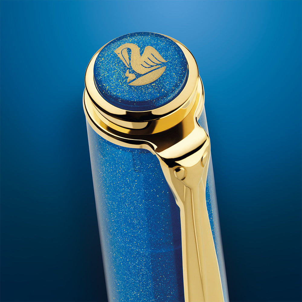Pelikan Classic M200 Fountain Pen Gift Set Golden Lapis