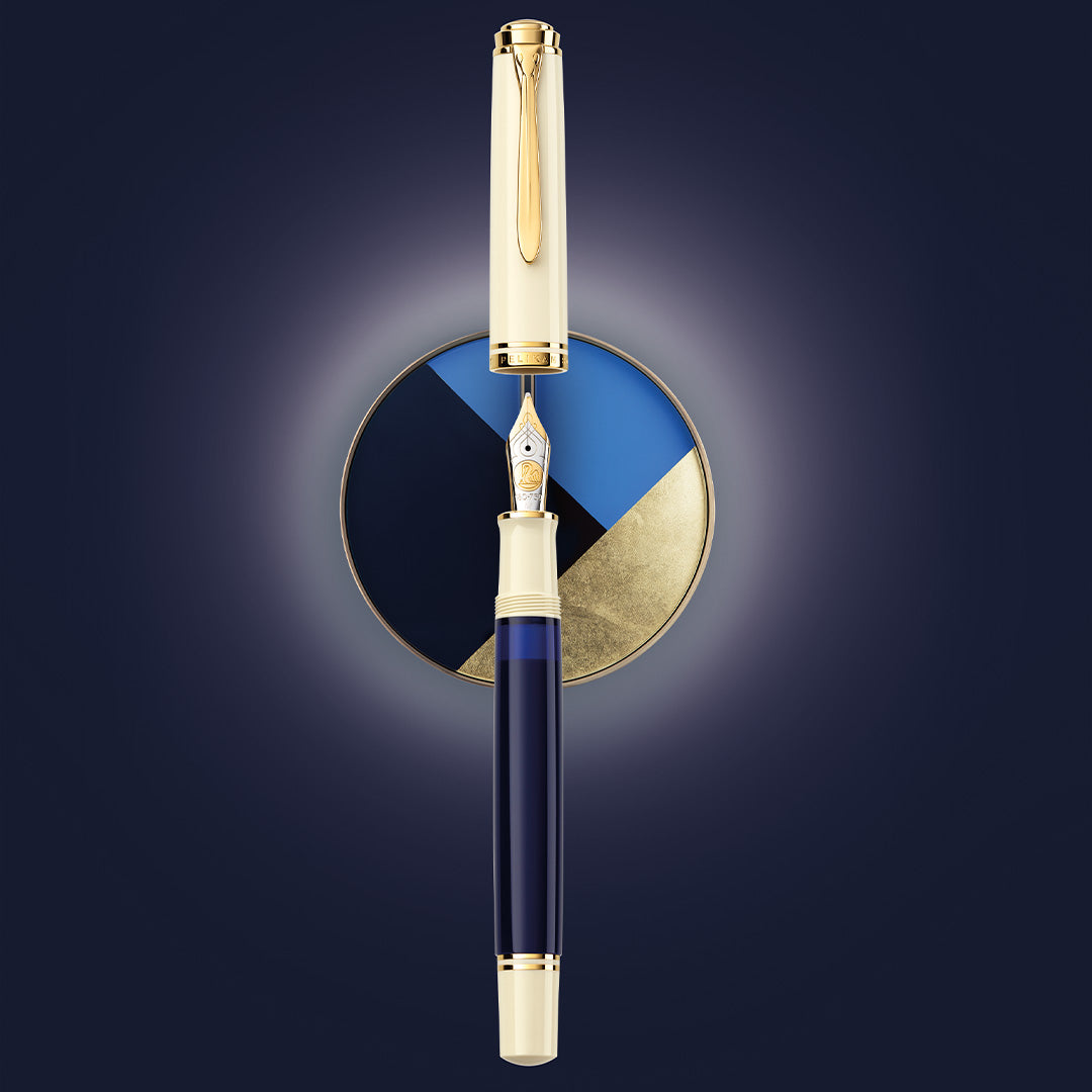 Pelikan Souveran M800 Special Edition Fountain Pen Cream Blue