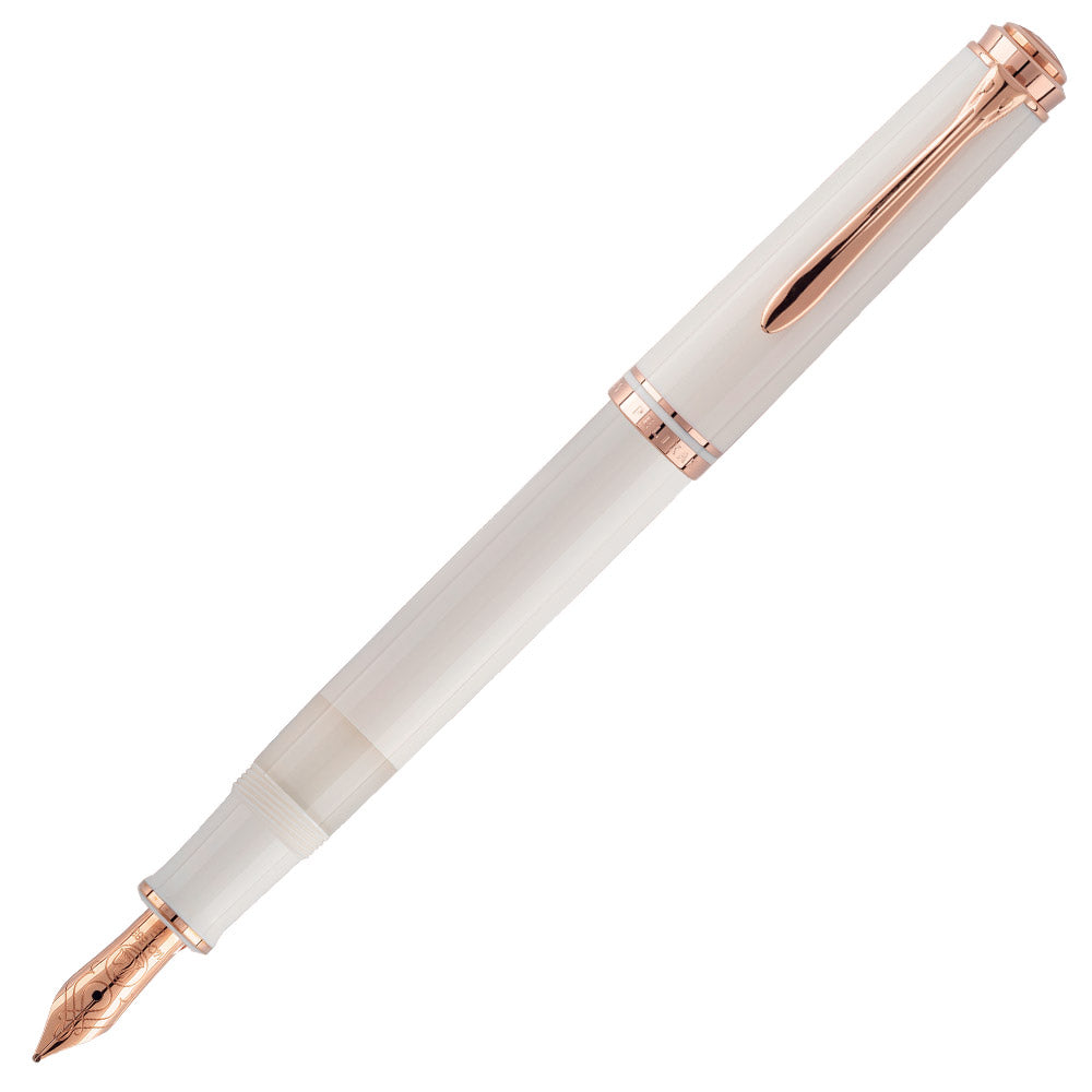 Pelikan Souveran M600 Special Edition Fountain Pen White Rose Gold
