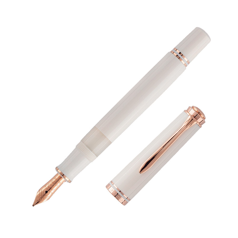 Pelikan Souveran M600 Special Edition Fountain Pen White Rose Gold