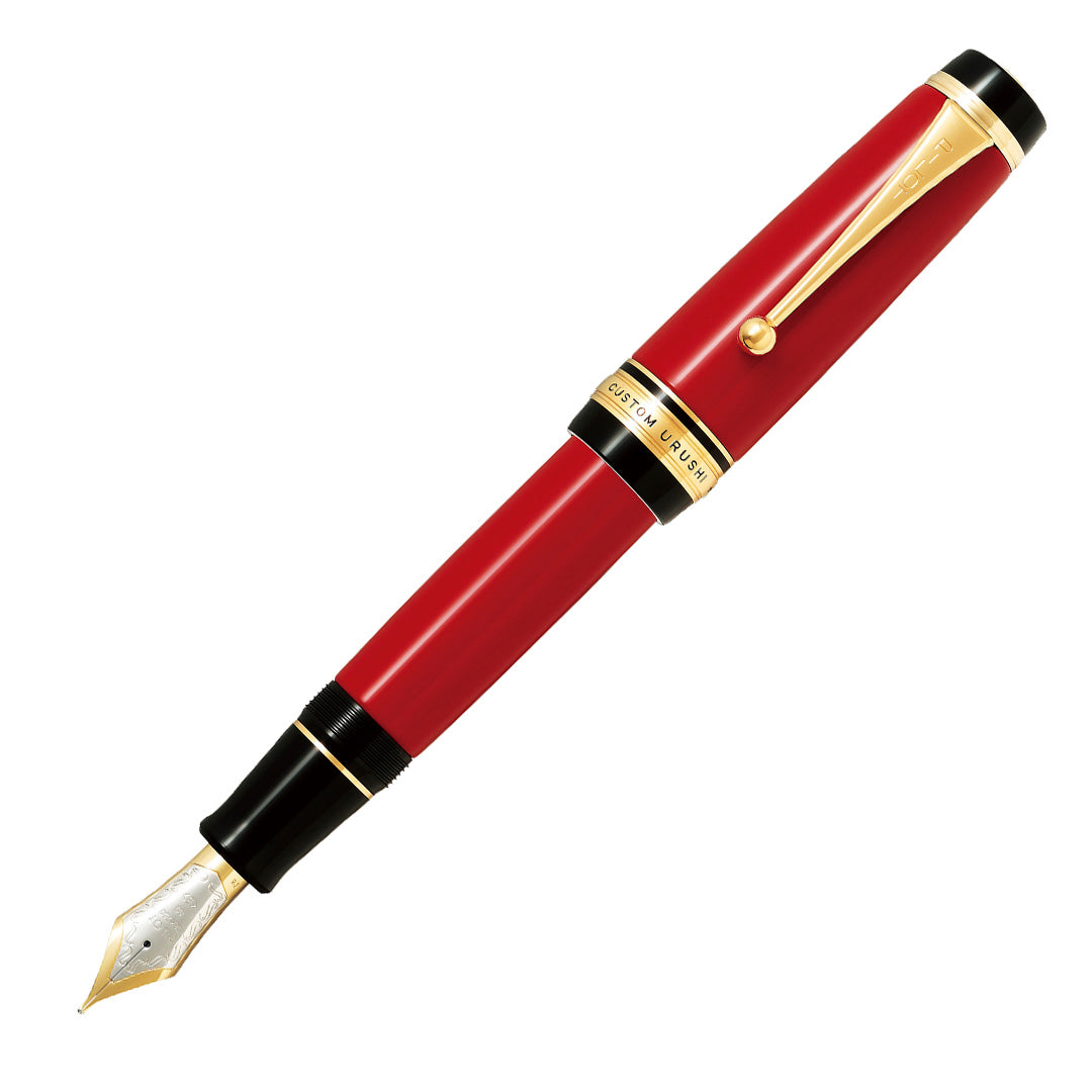 Pilot Custom Urushi Fountain Pen Red