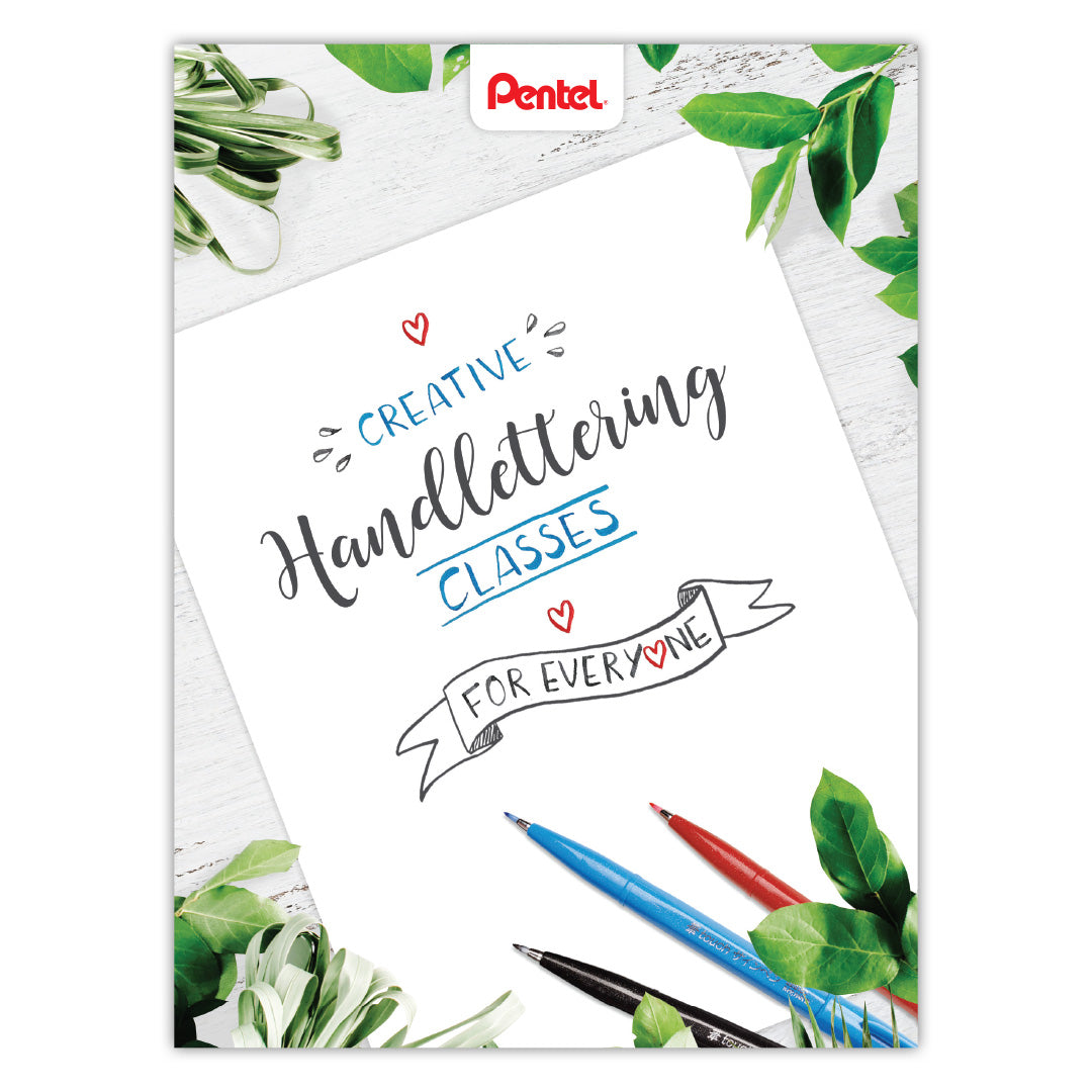 Pentel Handlettering Guide by Cult Pens at Cult Pens