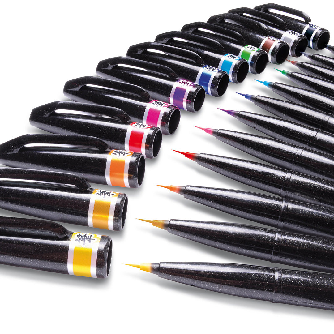 Pentel Touch Brush Sign Pen Artist