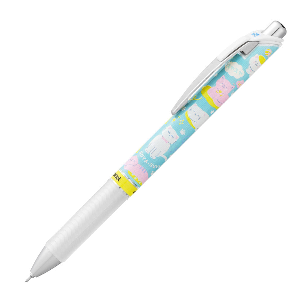 Pentel EnerGel Retractable Rollerball Kawaii Limited Edition Onomatopeia