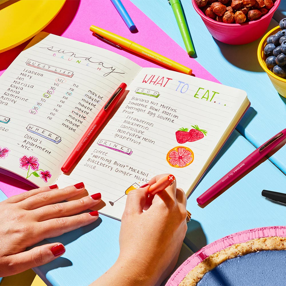 Paper Mate Flair Scented Pen 0.7mm Sunday Brunch Assorted Set of 12