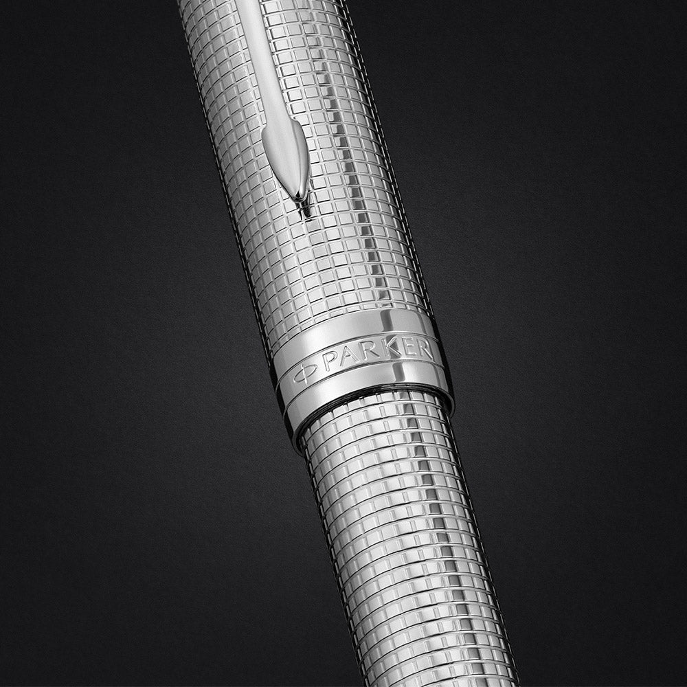 Parker Sonnet Ballpoint Pen Cisele Palladium