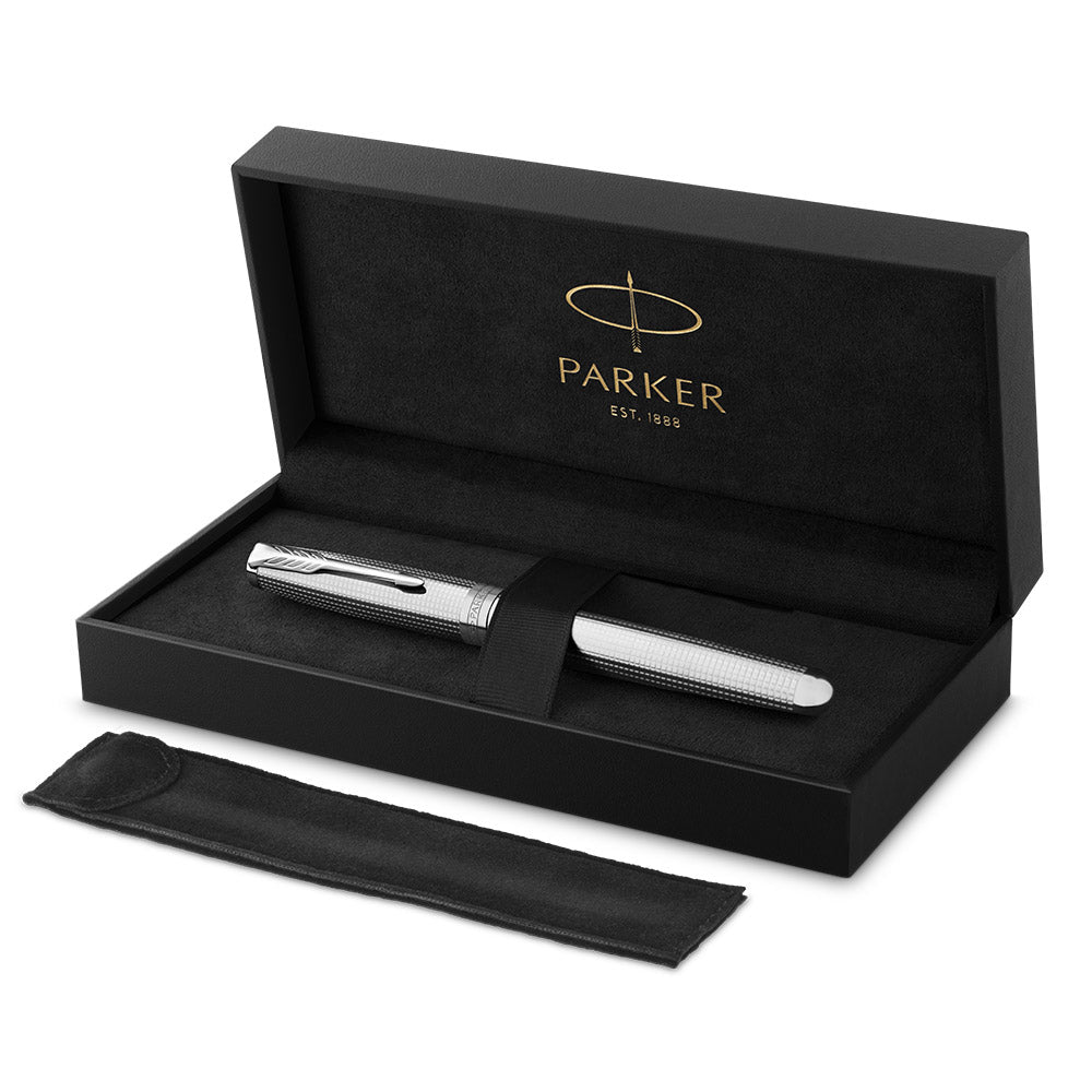 Parker Sonnet Rollerball Pen Cisele Palladium