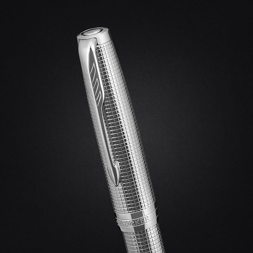 Parker Sonnet Rollerball Pen Cisele Palladium