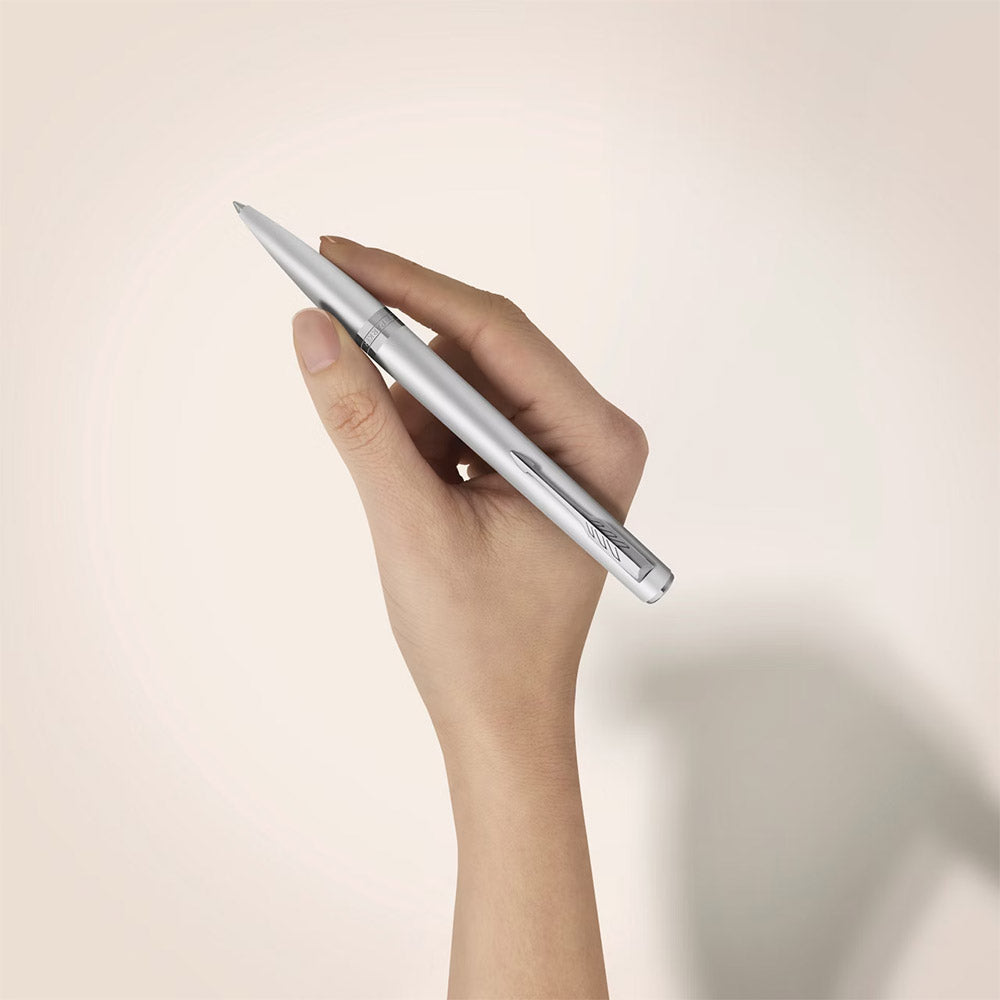 Parker Meridian Ballpoint Pen Chrome Lacquer with Chrome Trim