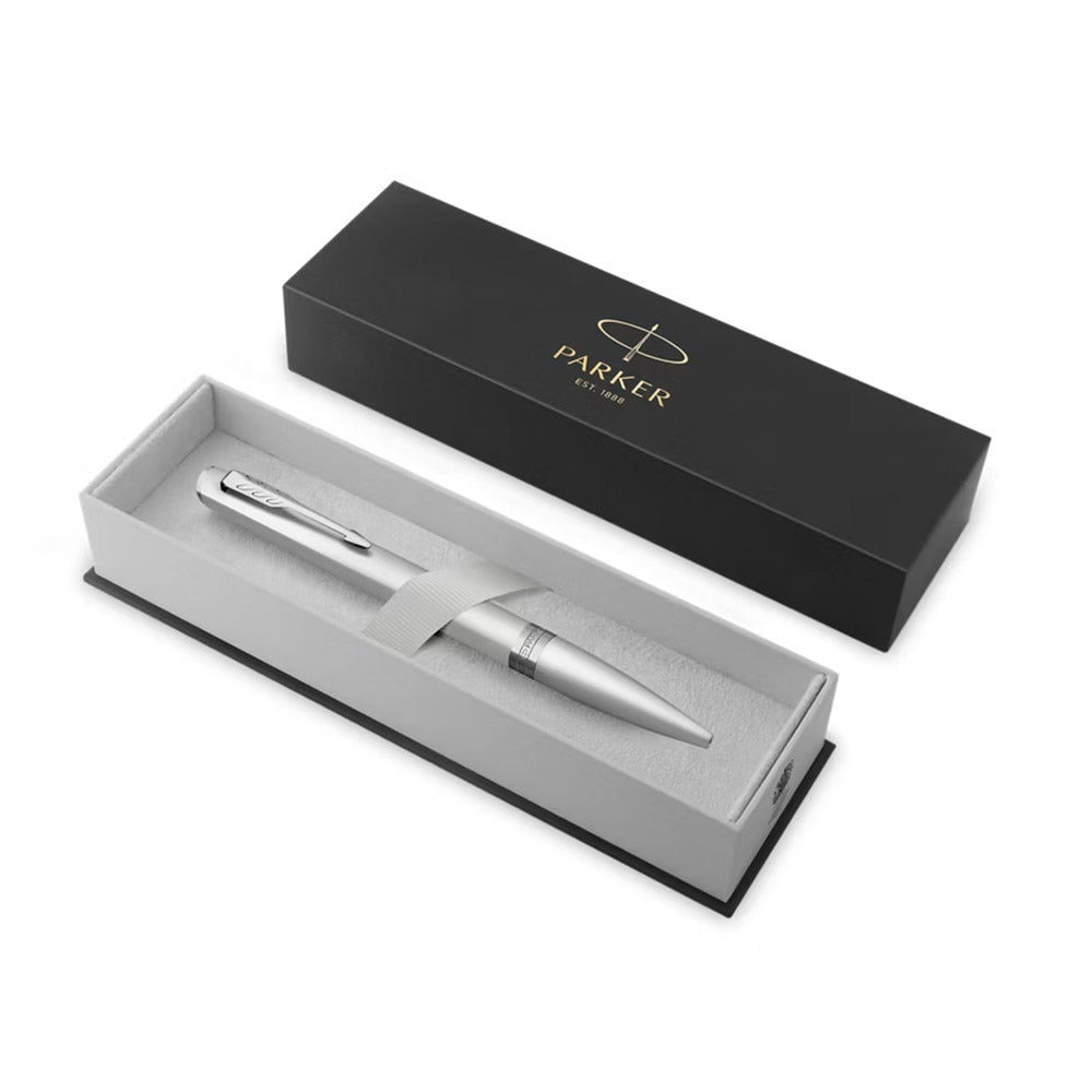 Parker Meridian Ballpoint Pen Chrome Lacquer with Chrome Trim