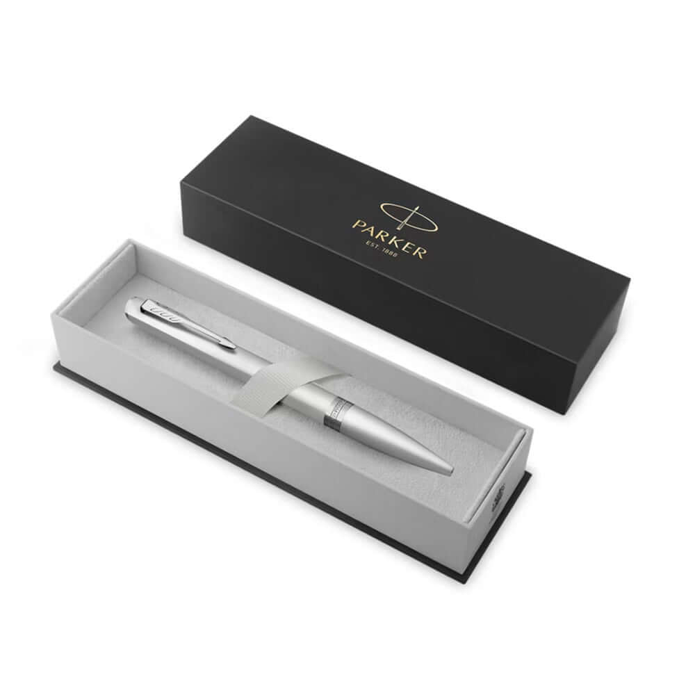 Parker Meridian Ballpoint Pen Chrome Lacquer with Chrome Trim