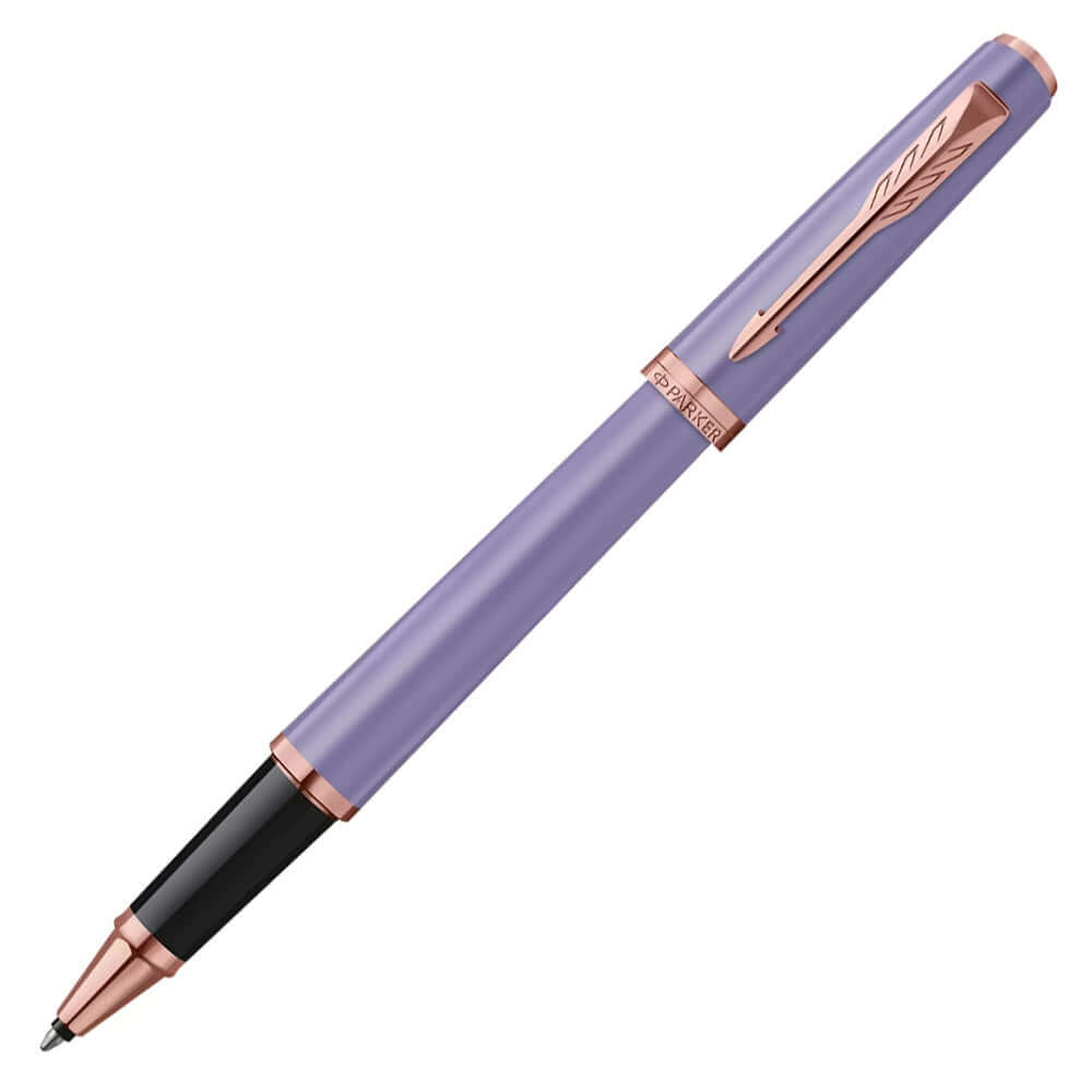 Parker Meridian Rollerball Pen Lilac Lacquer with Rose Gold Trim