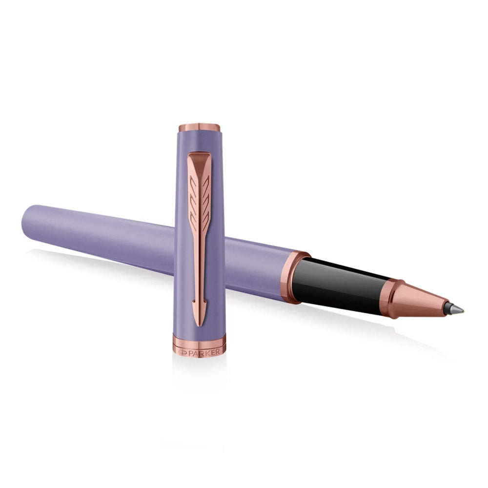 Parker Meridian Rollerball Pen Lilac Lacquer with Rose Gold Trim