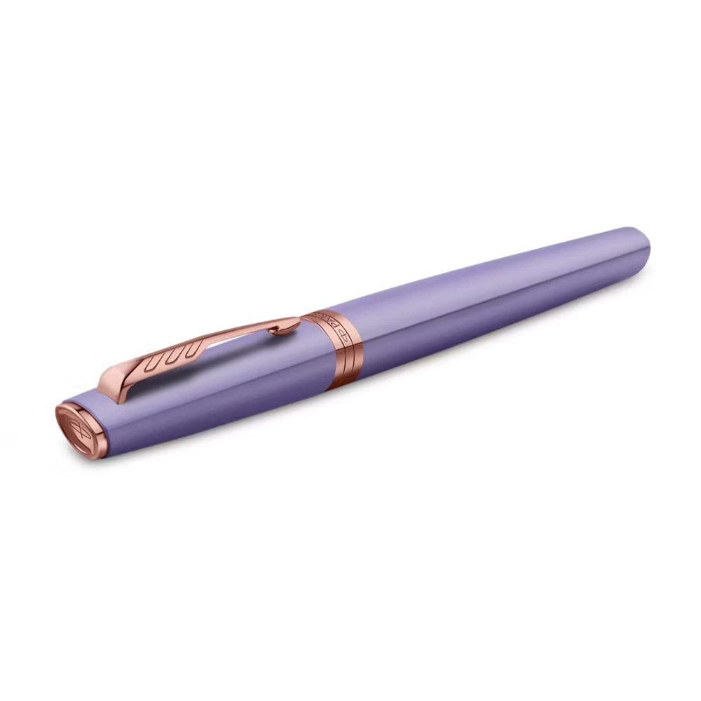 Parker Meridian Rollerball Pen Lilac Lacquer with Rose Gold Trim