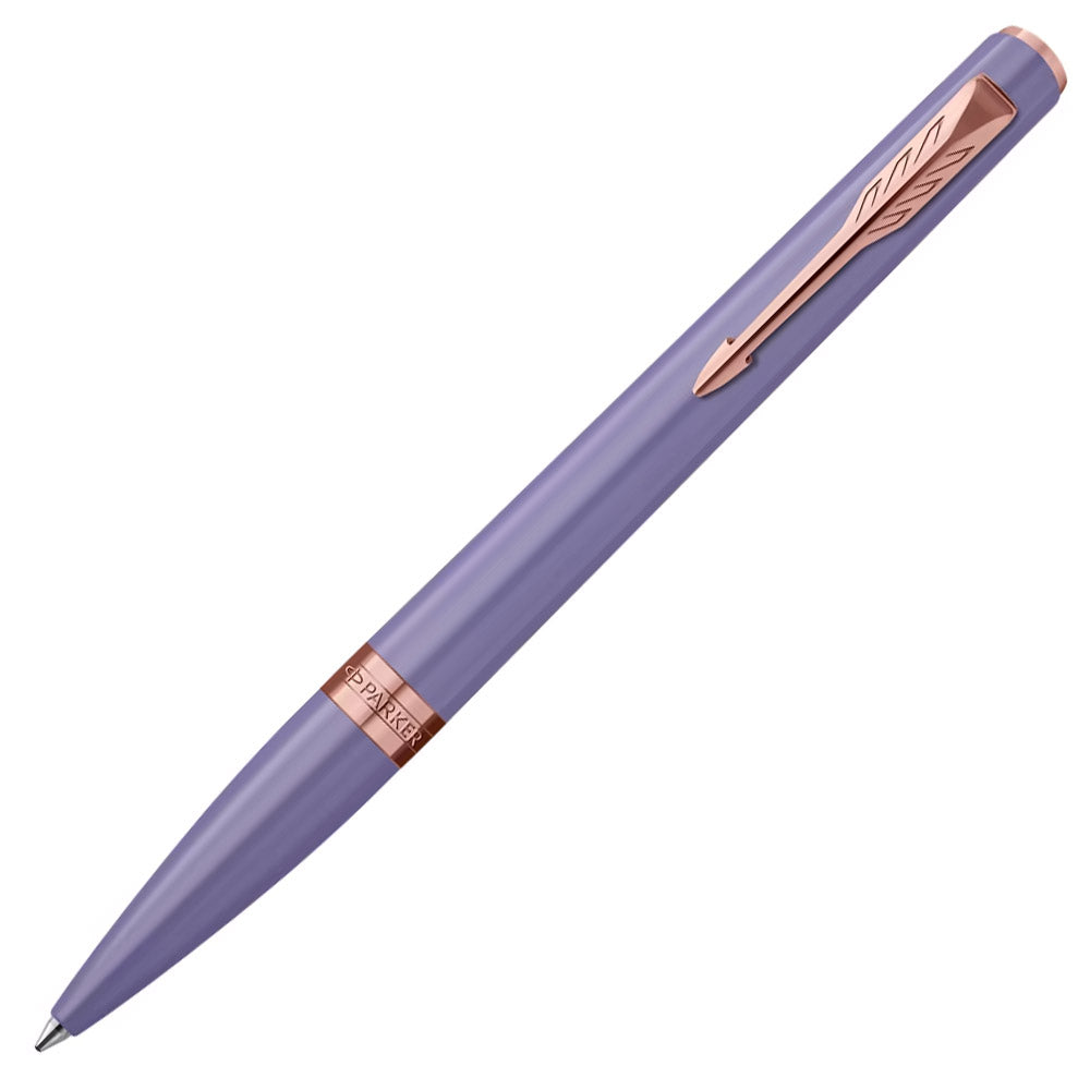 Parker Meridian Ballpoint Pen Lilac Lacquer with Rose Gold Trim