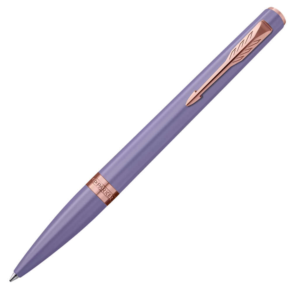Parker Meridian Ballpoint Pen Lilac Lacquer with Rose Gold Trim