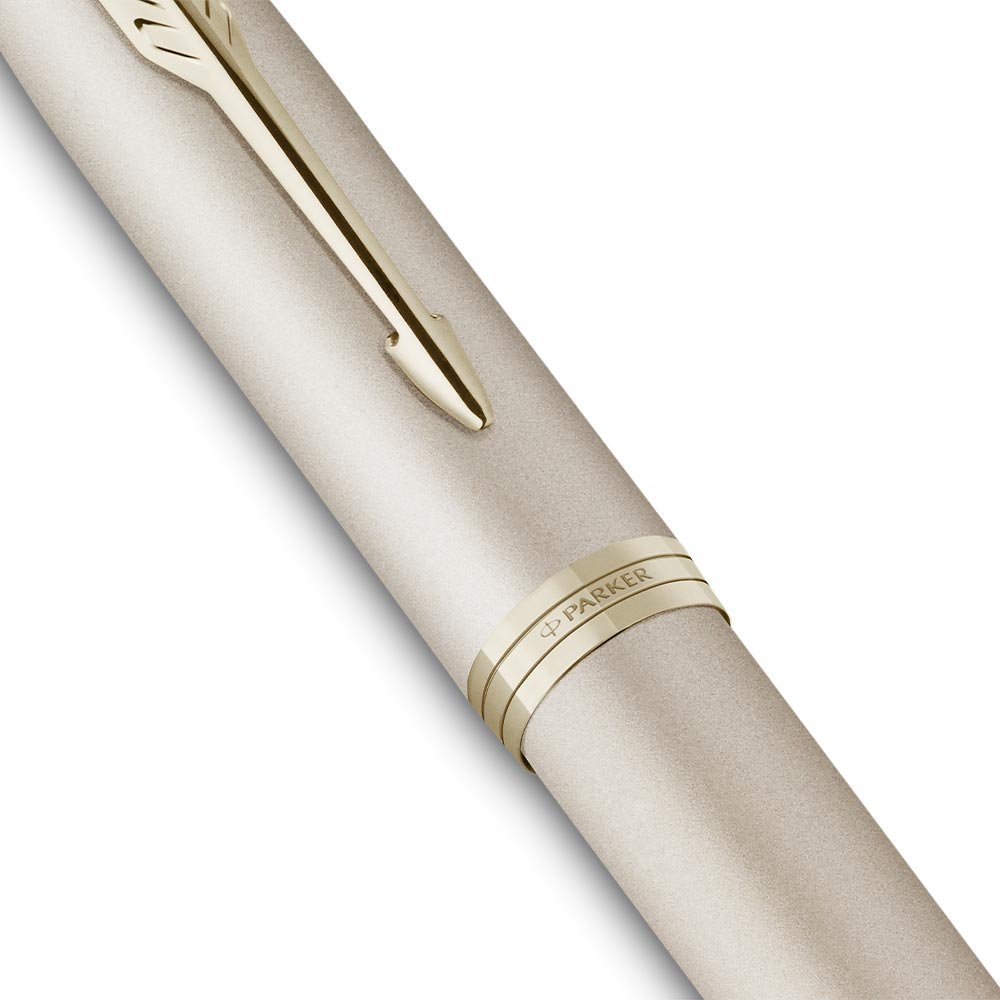 Parker IM Champagne Fountain Pen by Parker at Cult Pens