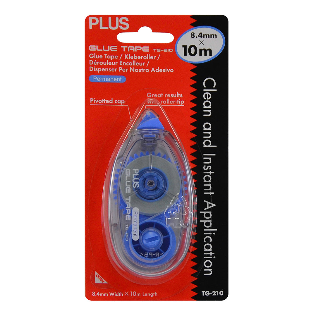 PLUS Permanent Glue Roller R 10m x 8.4mm