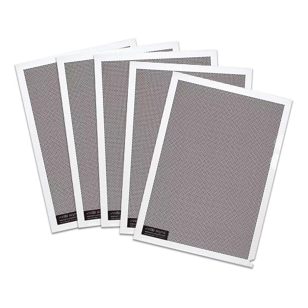 PLUS Camouflage A4 Folder Pack of 5 Clear