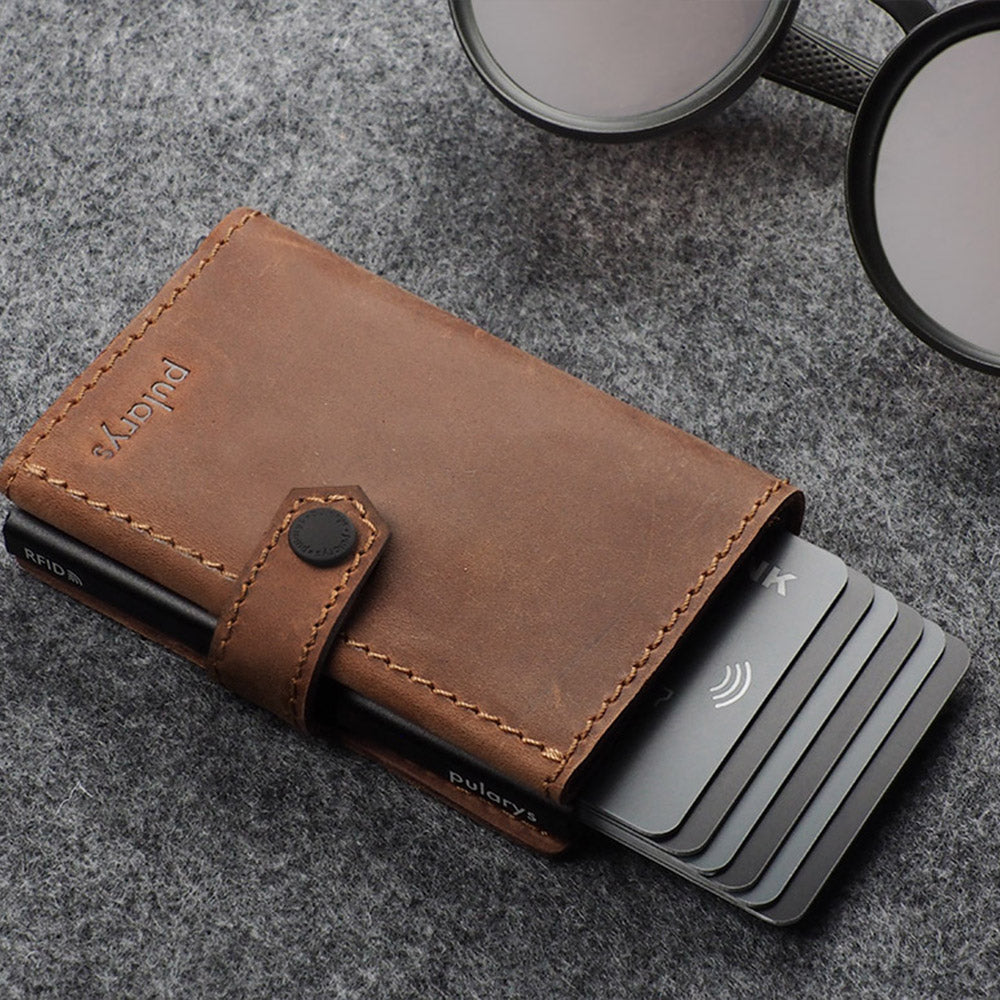 Pularys HIKER Hunter Leather RFID Wallet