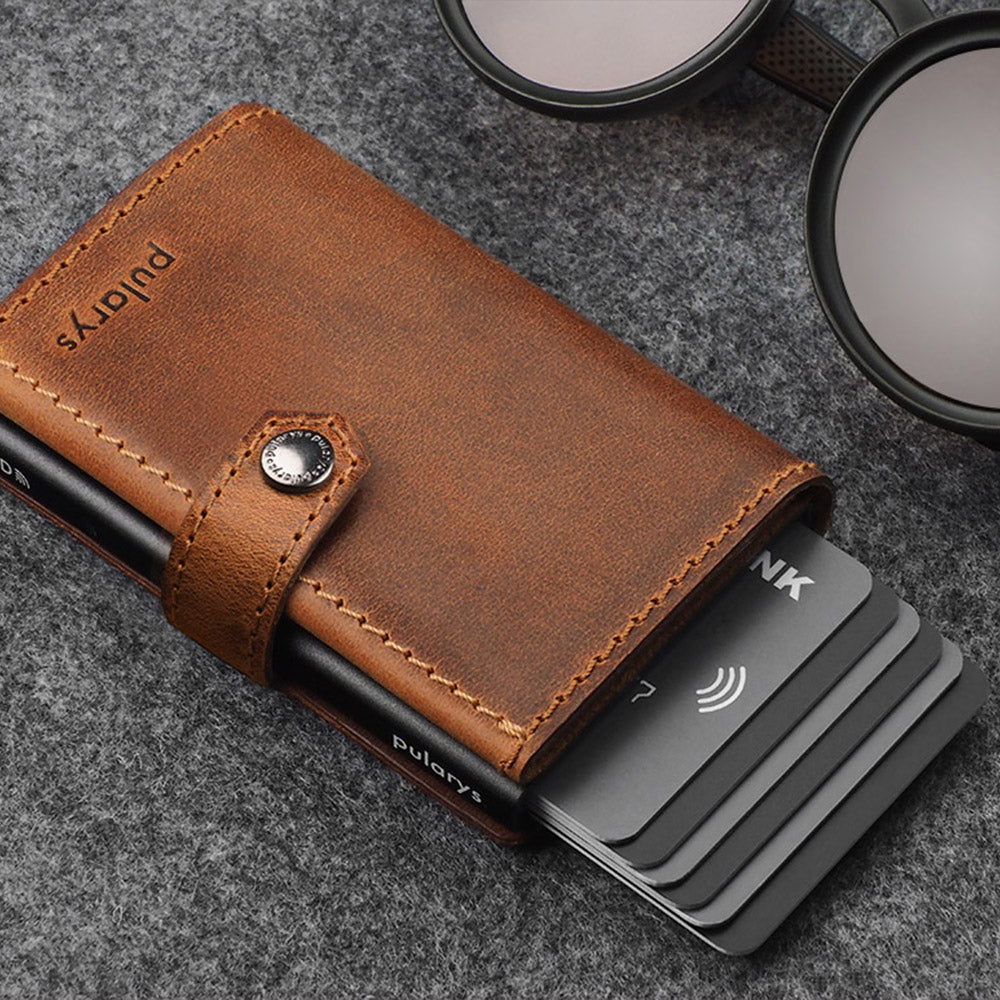 Pularys HIKER Hunter Leather RFID Wallet
