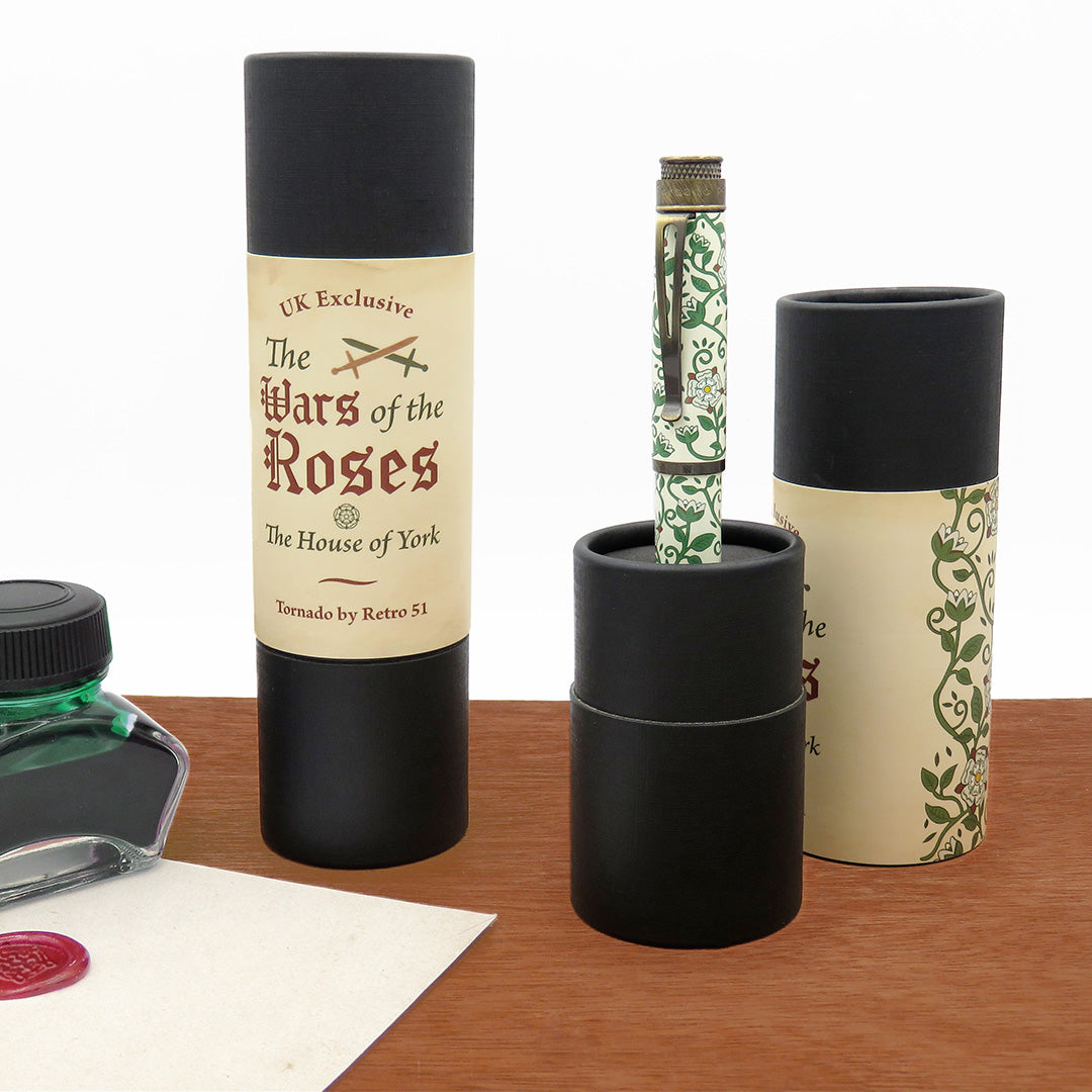 Retro 51 Tornado Rollerball Pen War of the Roses Limited Edition by Retro 51 at Cult Pens