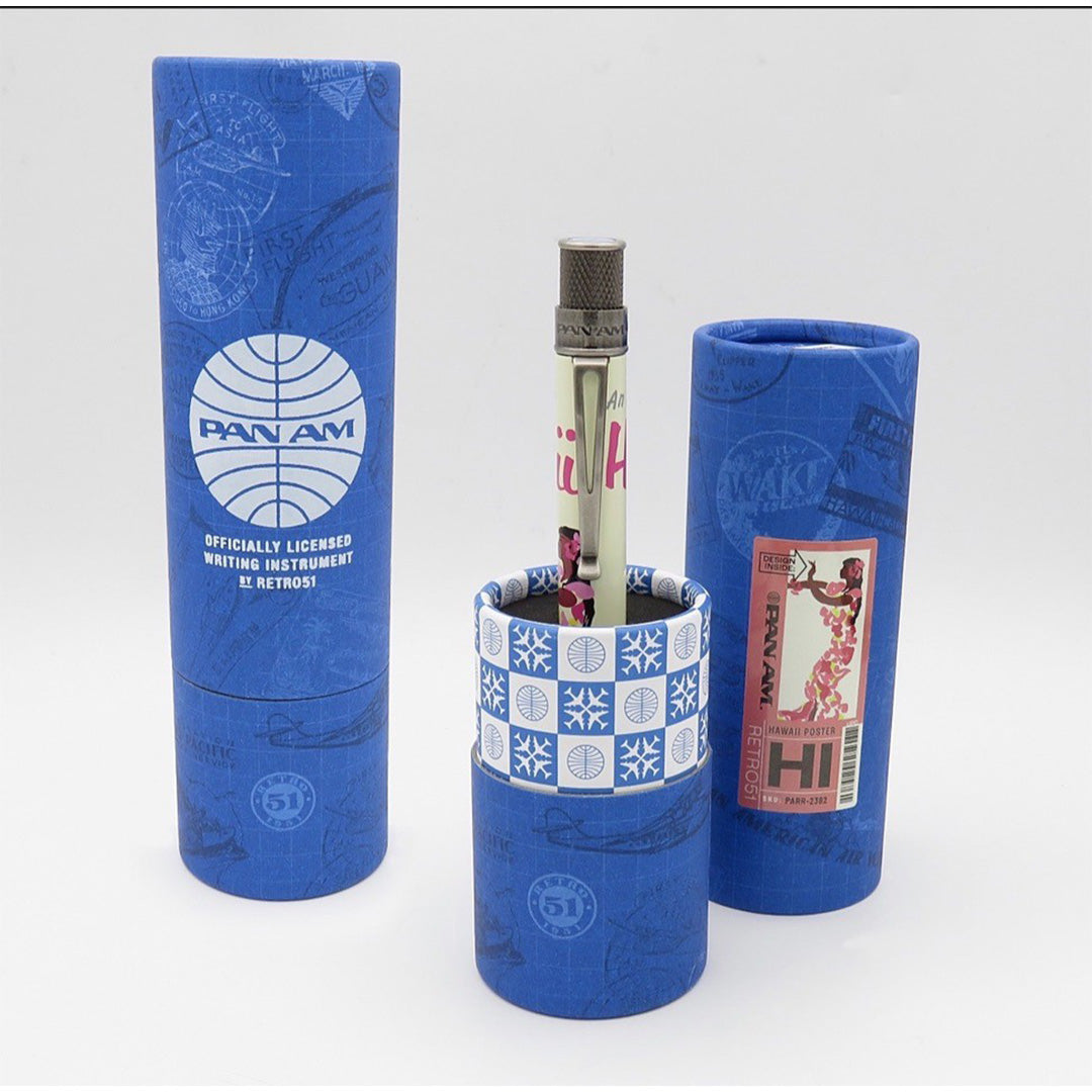 Retro 51 Tornado Rollerball Pen Pan American Hawaii Poster